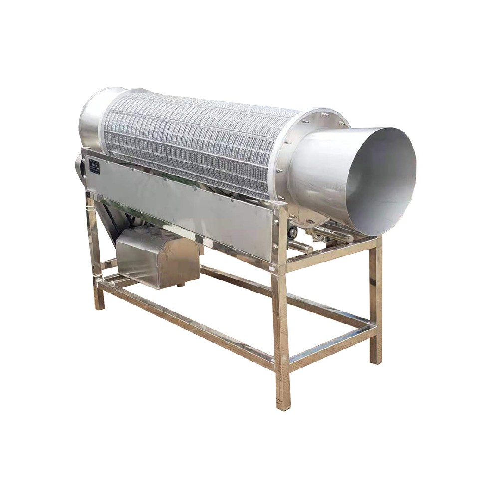 Head and tail removing machine of kidney bean